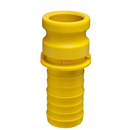 Slugfest Supplies 1.5 in. Quick Coupling Glass & Reinforced Nylon Male Adapter SL974042